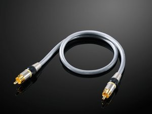 Cinch Kabel Audio Kabel / Video Kabel / Subwooferkabel  argentum 1,5m
